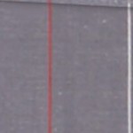 charcoal/red/white stripe