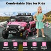 Ride on Car with 6 EVA Wheels&4WD, 24V Battery Powered Electric Car for Ages 3-6 Kids, Electric Vehicle with Remote Control - 2 of 4
