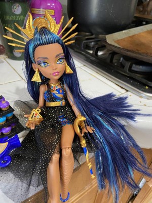 Monster High Cleo De Nile Fashion Doll In Monster Ball Party Dress With ...