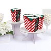 Big Dot of Happiness Christmas Pajamas - Holiday Plaid PJ Party Favor Popcorn Treat Boxes - Set of 12 - 3 of 4