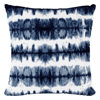 navy and white throw pillows