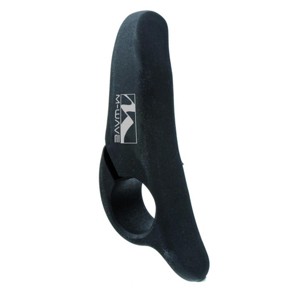 M-Wave Be Soft Bar End, Black, 22.2 mm - 1 of 3