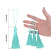 Unique Bargains Handmade Soft Floss DIY Mini with Loop Craft Tassels 45 Pcs - 2 of 4