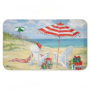 Stupell Industries Perfect Beach Holiday Printed Anti-Fatigue Floor Mat, design by Paul Brent, 30"x18" - 1 of 4