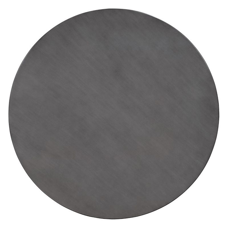 Iohomes Janke Transitional Round Dining Table Gray - HOMES: Inside + Out, 4 of 5