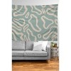 Lola Terracota Organical Shapes 443 50" x 60" Tapestry - Society6 - 2 of 3