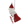 Bethany Lowe 2.75 In Little Santa Ornament Christmas Tree Ornament , Christmas Candy Cane Claus (1PC) - 2 of 3