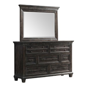 Steele Dresser And Mirror Set Gray - Picket House Furnishings