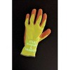 Showa  Coated Gloves,Orange/Hi-Vis Yellow,L,PR 317L-09 - 4 of 4