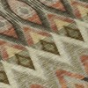 Taupe Olive Green And Beige Southwestern Washable Indoor Outdoor Area Rug - 4 of 4