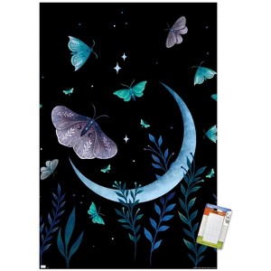 Trends International Episodic Drawing - Moth Garden Unframed Wall Poster Prints - 1 of 4