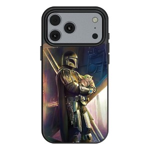 Star Wars Mandalorian Portrait MagSafe Compatible Cell Phone Case for Apple iPhone 17 Series - 1 of 4