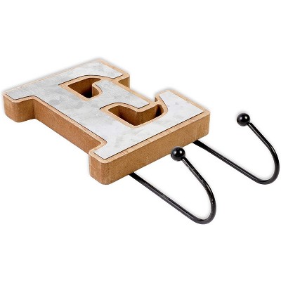 Buy 4Piece “HOME” Wood Letters Key Holder Wall Mount Hooks Wall Decor