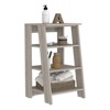 SEVOBAL Utility Storage Shelves Vertical Cabinet with Four Open Shelves for Living Room and Bedroom Storage, Gray, 16.9"*17.3"*29.7" - 4 of 4