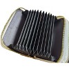BEAFUP Credit Card Holder Wallet for Women,PU Leather Floral Card Organizer Case Zipper Multi-Card Slot,Multi-function Compact Size Coin Purse - 4 of 4