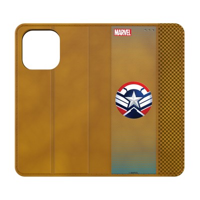 Keyscaper Marvel Grid Folio Cell Phone Case for iPhone 15 Plus