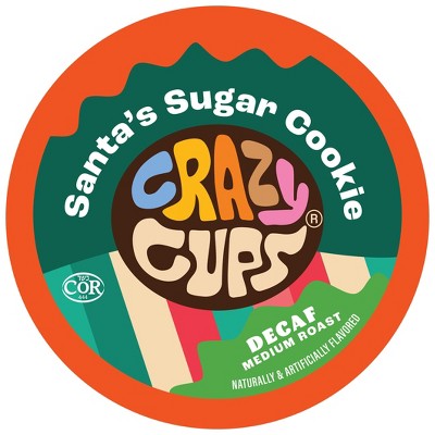 Decaf Santa's Sugar Cookie Flavored Coffee Pods