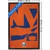 Trends International NHL New York Islanders - Logo 25 Framed Wall Poster Prints - 3 of 4