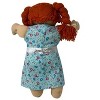 Doll Clothes Superstore Flowers And Glitter Dress Fits 15-16 Inch Cabbage Patch And Baby Dolls - 4 of 4