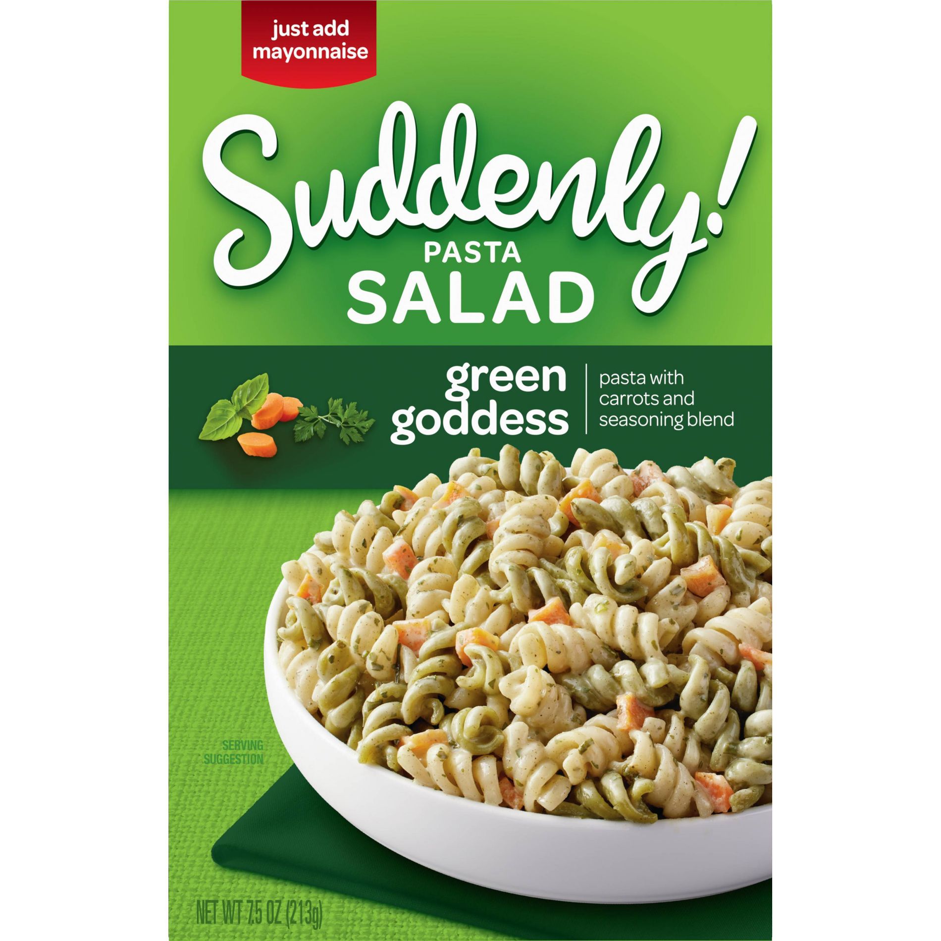 Suddenly Salad Green Goddess Pasta Salad - 7.5oz