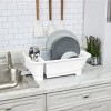 Sink Set, Space-efficient, Self-Draining with Retractable Spout, White - 4 of 4