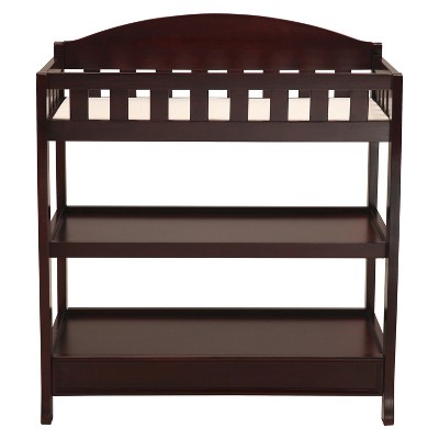 delta changing table with drawer