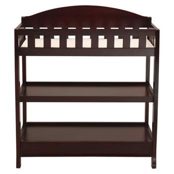 Delta Children Infant Changing Table with Pad - Espresso Cherry