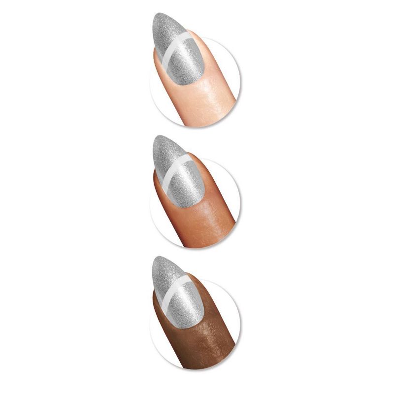 Sally Hansen Salon Effects Perfect Manicure x Hershey&#39;s Kisses Press-On Nails Kit - Almond - Handing Out Kisses - 24ct, 3 of 9