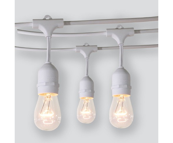 Threshold 10ct outdoor lantern deals string lights