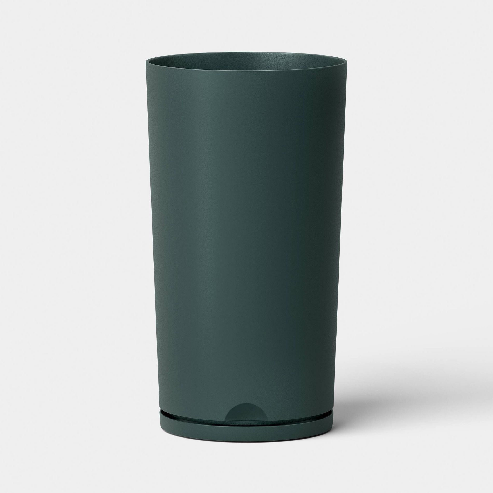 Recycled Resin Indoor Outdoor Planter 12"x21" Green - Room Essentials™