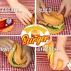 Thin Air Brands Stretcheez Hamburger - Play Food for Kids - Stretchy Pretend Food & Toppings - Mix & Match, Ages 3+, Play Food and Toy Kitchens - 2 of 4