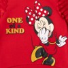 Disney Girls Fleece Sweatshirt with Faux Fur Sleeves Little Kid to Big Kid - 3 of 4
