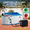 AMERLIFE Inflatable Cold Plunge Tub for Athletes, Portable Ice Bath with Insulated Lid, Non-Slip Mat, Chiller Compatible for Full-Body Recovery - 3 of 4