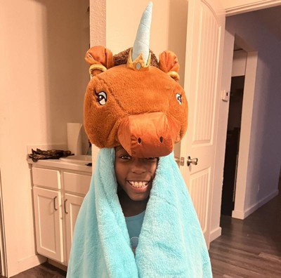 Congratulations @queen_aaliyahanne_ for winning the @target Afro Unicorn  Hooded Blanket 🛌🤎🦄 target.com/afrounicorn