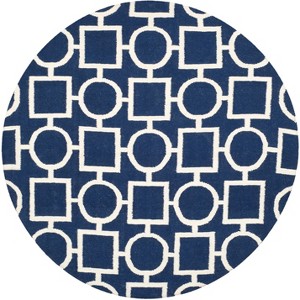 Dhurries DHU639 Hand Woven Area Rug  - Safavieh - 1 of 3