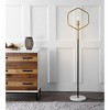 Mave Floor Lamp - FLL4014 - Brass/Black - Safavieh - 3 of 4