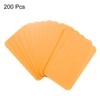 Unique Bargains Mini Blank Paper DIY Gift Craft Business Cards 200 Pcs - 3 of 4