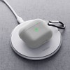 Insten Silicone Case Compatible with Airpods 3 3rd Gen 2021 Earbuds Protective Cover with Carrying Keychain for Girls Women Boys Men, Gray - 4 of 4