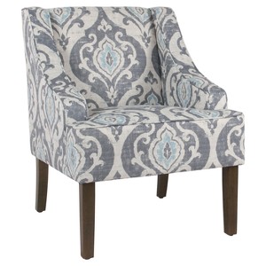 Classic Swoop Accent Armchair - HomePop - 1 of 4