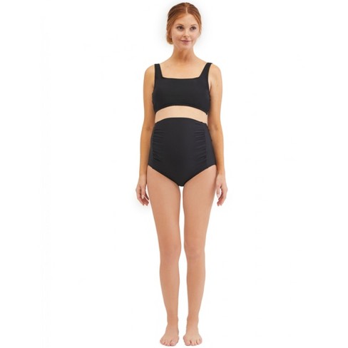 Beach Bump™ High Waisted Maternity 2-Piece Bikini Set UPF 50+