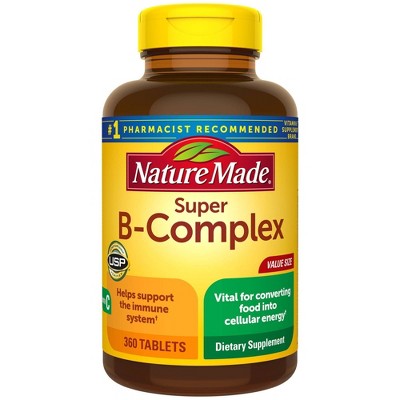 Nature Made Super B-Complex Tablets - 360ct