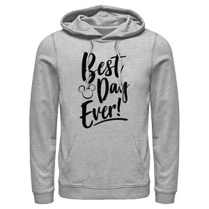Men's Mickey & Friends Best Day Ever Pull Over Hoodie - 1 of 4
