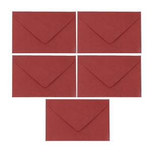 Unique Bargains Invitation Envelopes for Greeting Cards Wedding Birthday Christma 5 Pcs - 1 of 4