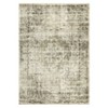 Washable Living Room Rug 9 x 12 Large Vintage Distressed Area Rug with Non-Slip Backing Stain-Resistant Oriental Floor Cover Foldable Carpet - 4 of 4