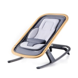Baby Bouncer, Portable Bouncer Seat Baby Rocker Chair Infant Bouncy Seat with 3 Point Harness, Infant 2 in 1 Rocker, 0-6 Months up to 20 lbs - 1 of 1