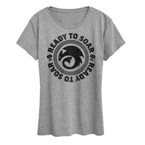 Women's - How to Train Your Dragon - Ready To Soar Short Sleeve Graphic T-Shirt - 1 of 4
