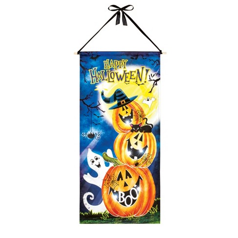 Big Dot of Happiness Jack-O'-Lantern Halloween - Hanging Vertical Paper  Door Banners - Kids Halloween Party Wall Decoration Kit - Indoor Door Decor