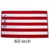 TowelSoft Premium Cabana Stripe 100% Cotton Terry Velour Beach Towel 35 inch x 60 inch - 2 of 4