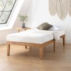 Best Price Mattress 16" Naturalista Classic Solid Wood Platform Bed - 4 of 4