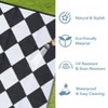 Outdoor Rug Patio Waterproof Plastic Straw Rug Reversible Rugs Lightweight Floor Cover for Camping Backyard Porch Picnic RV Beach - 3 of 4